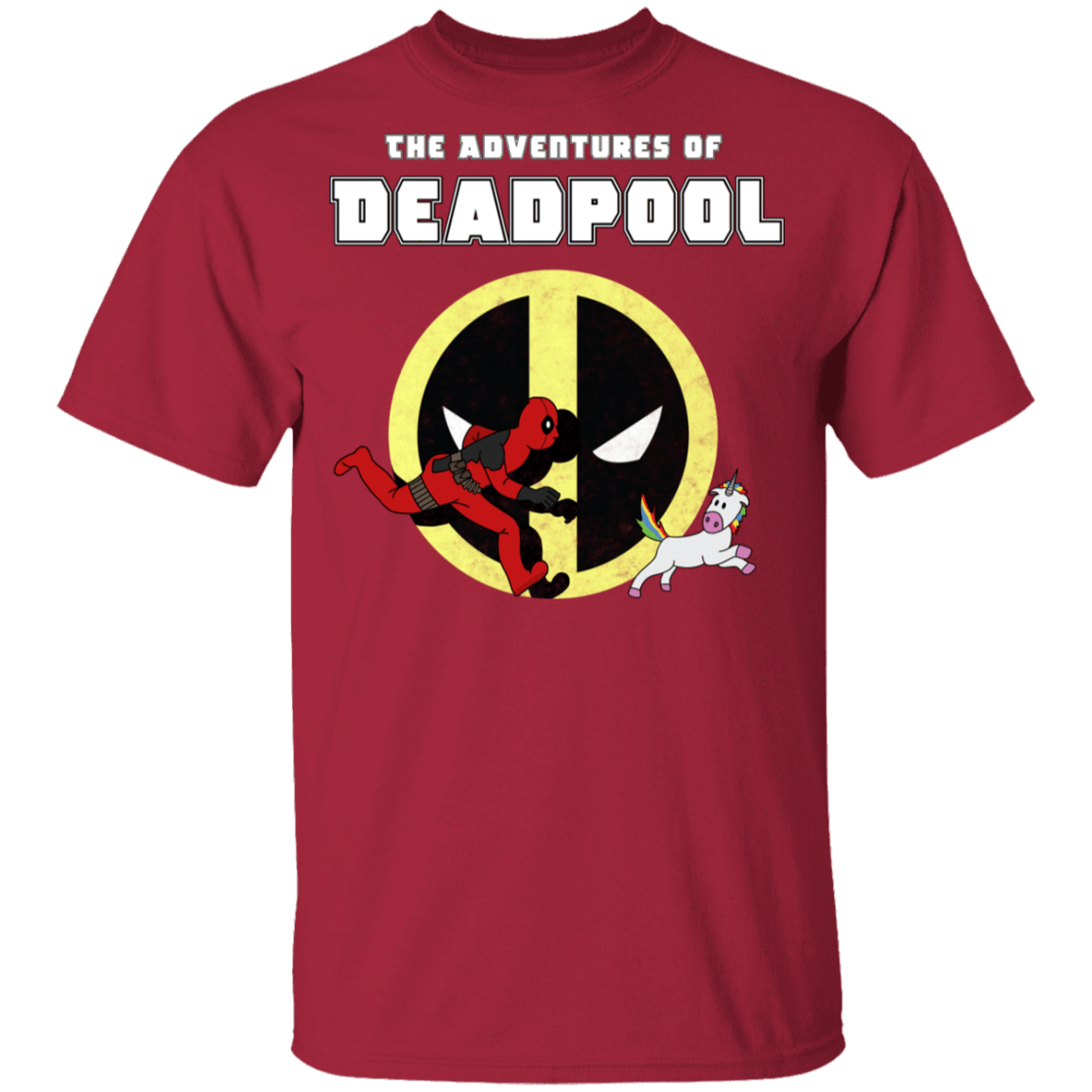 T-Shirts Cardinal / YXS The Adventures Of Deadpool Youth T-Shirt