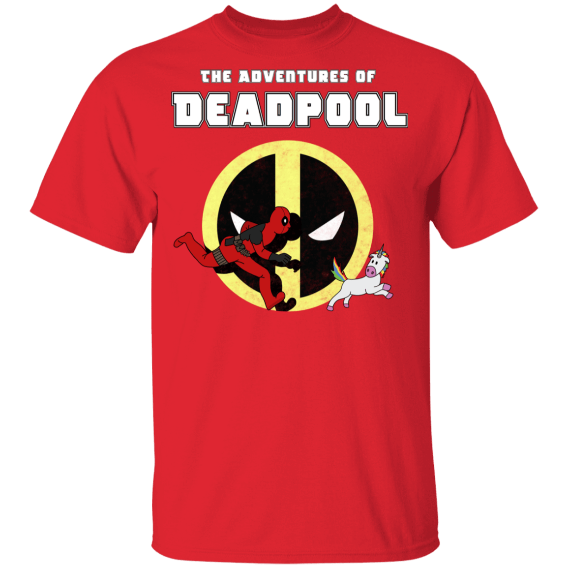 T-Shirts Red / YXS The Adventures Of Deadpool Youth T-Shirt