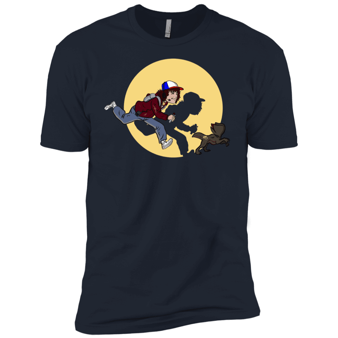 T-Shirts Midnight Navy / YXS The Adventures of Dustin Boys Premium T-Shirt