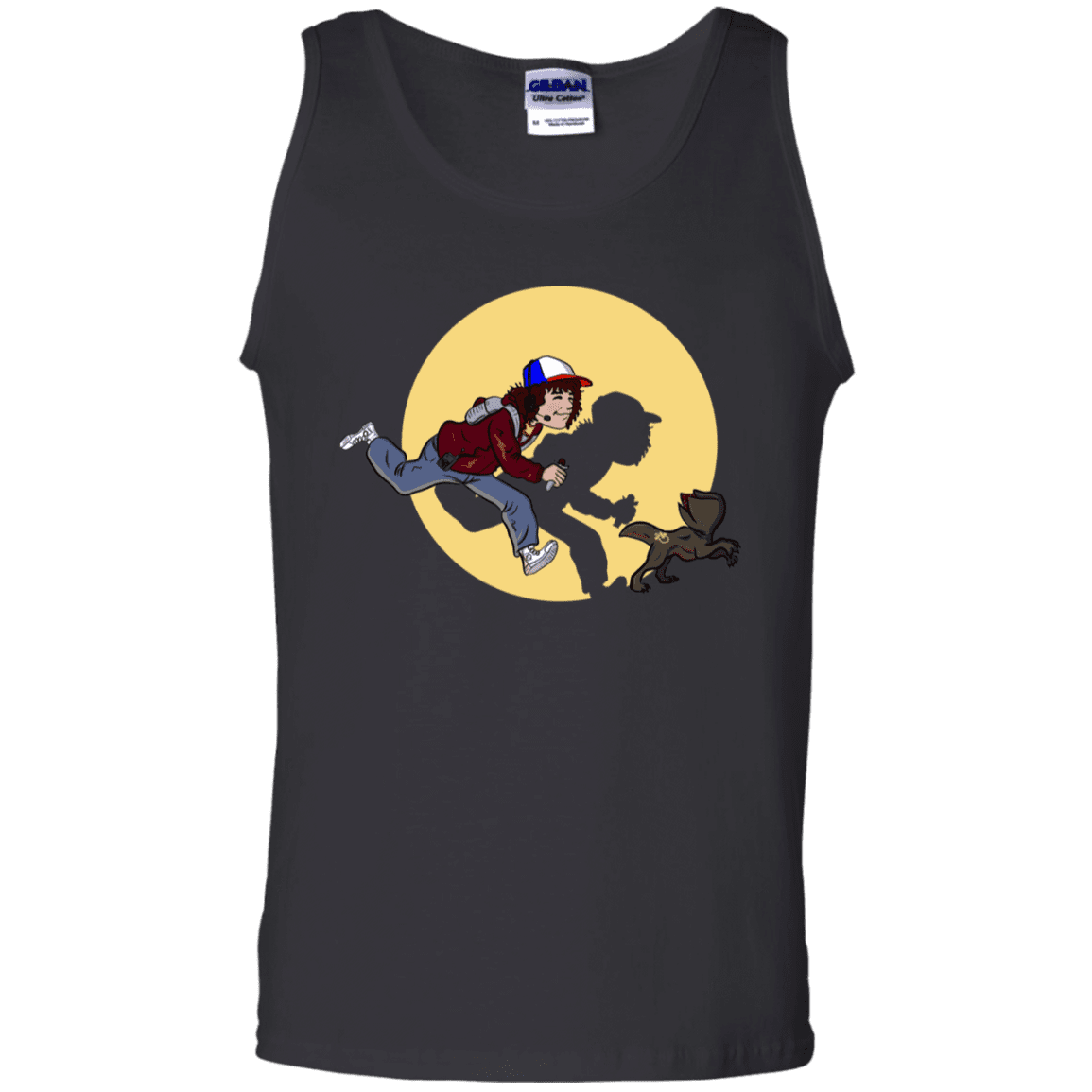 T-Shirts Black / S The Adventures of Dustin Men's Tank Top