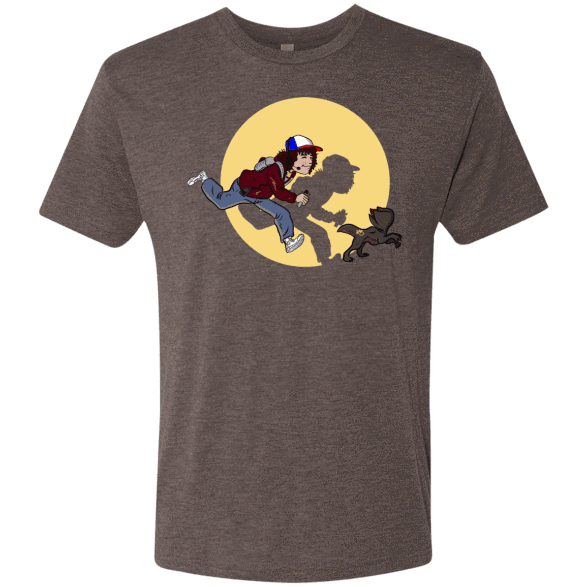 T-Shirts Macchiato / S The Adventures of Dustin Men's Triblend T-Shirt