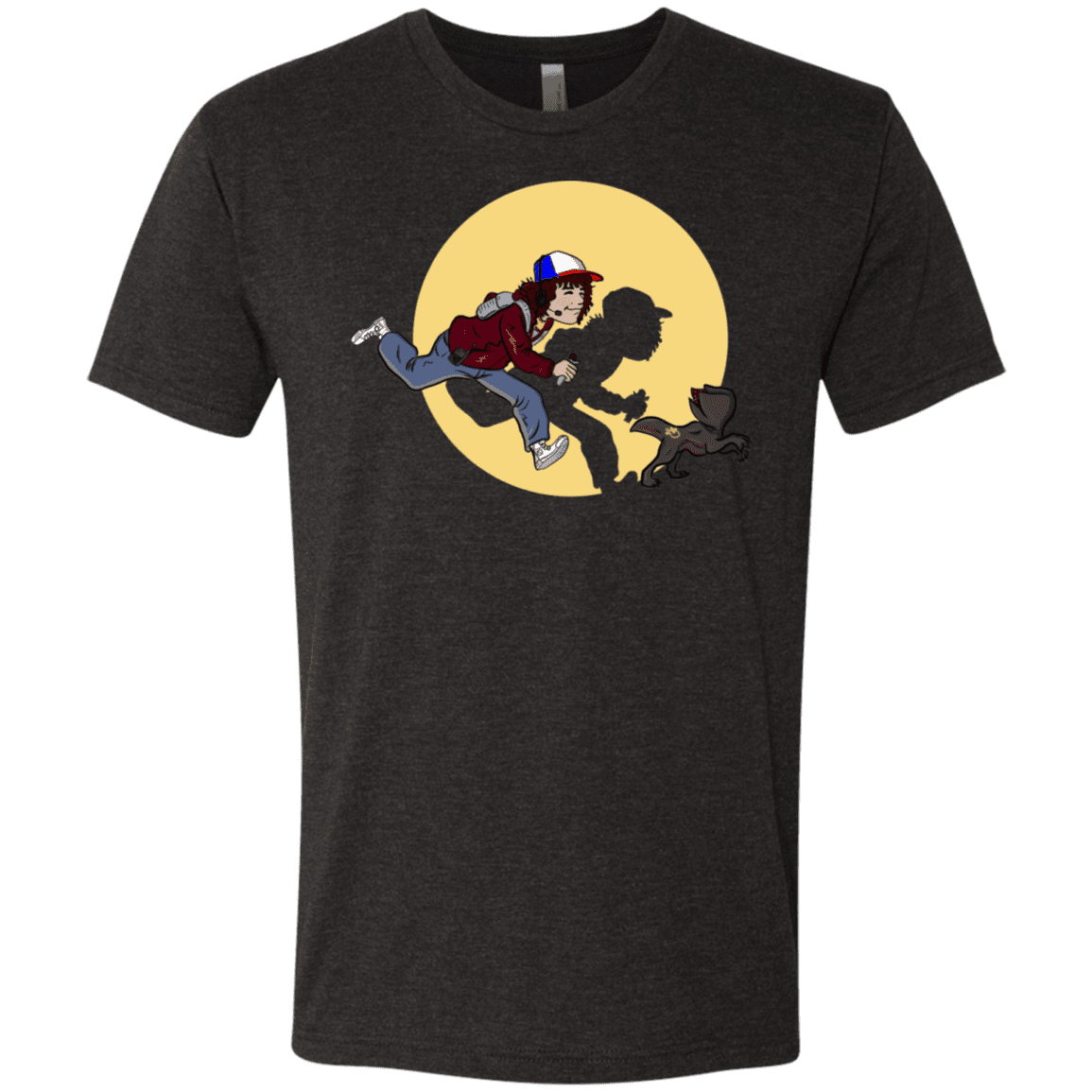 T-Shirts Vintage Black / S The Adventures of Dustin Men's Triblend T-Shirt