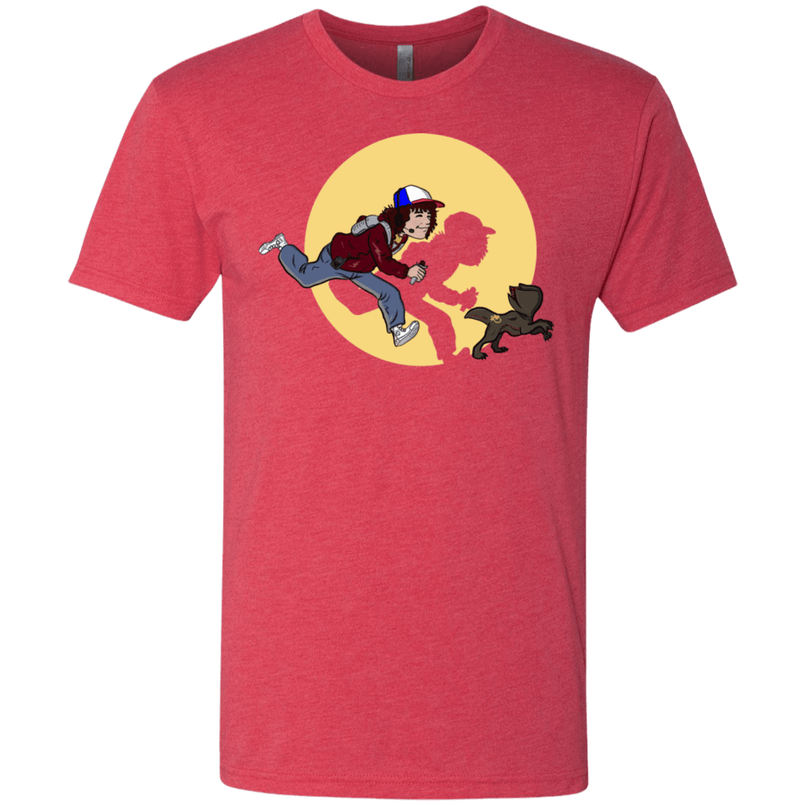 T-Shirts Vintage Red / S The Adventures of Dustin Men's Triblend T-Shirt
