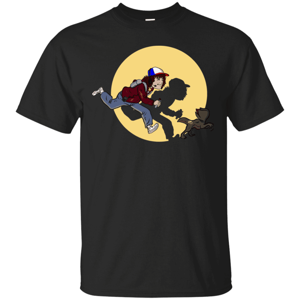 T-Shirts Black / S The Adventures of Dustin T-Shirt