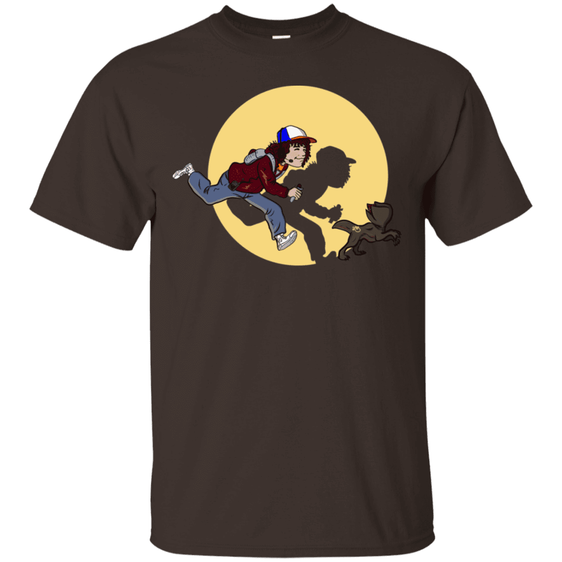 T-Shirts Dark Chocolate / S The Adventures of Dustin T-Shirt