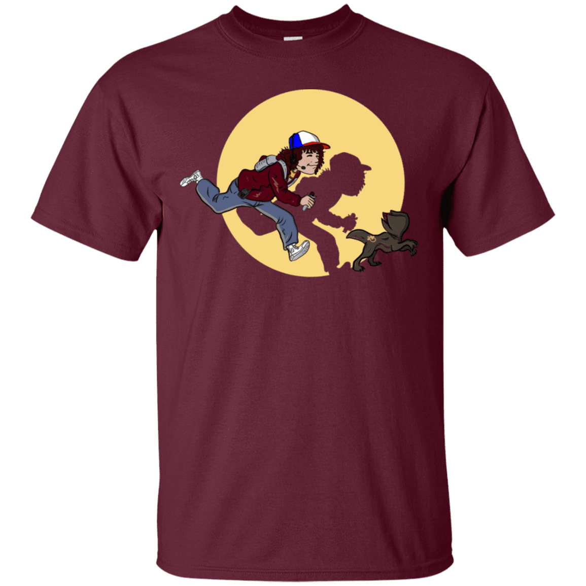 T-Shirts Maroon / S The Adventures of Dustin T-Shirt