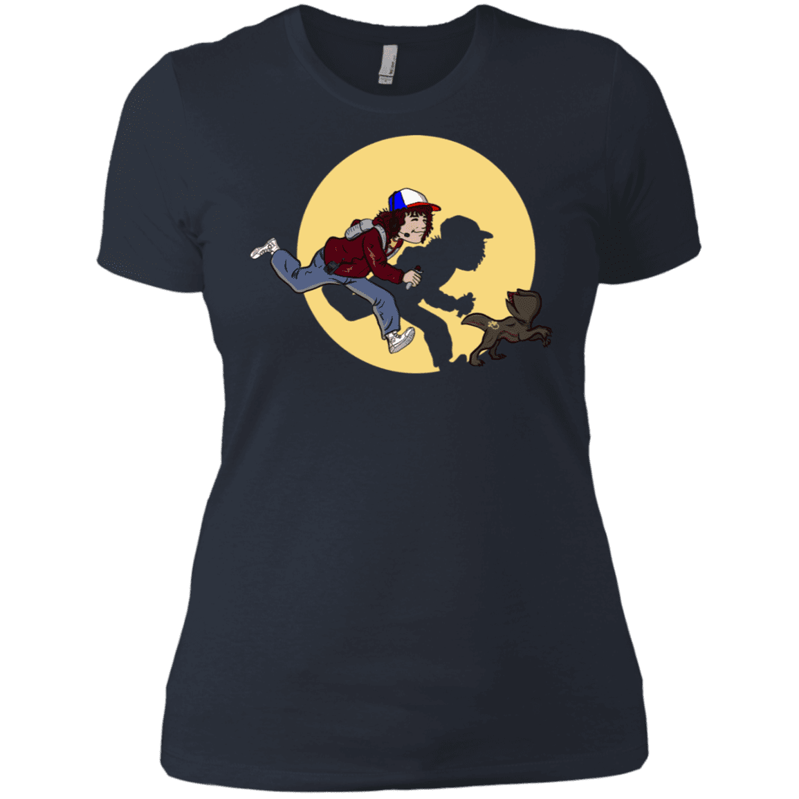 T-Shirts Indigo / X-Small The Adventures of Dustin Women's Premium T-Shirt