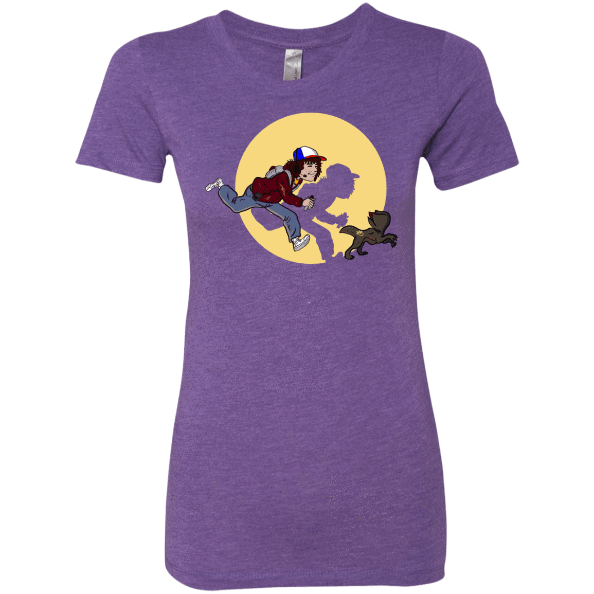 T-Shirts Purple Rush / S The Adventures of Dustin Women's Triblend T-Shirt