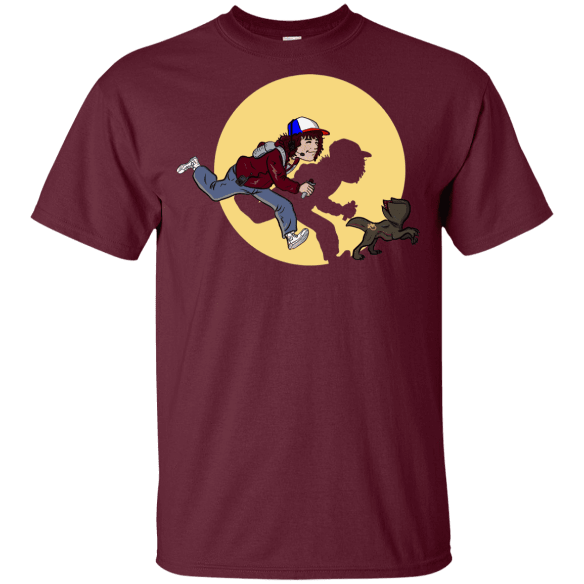 T-Shirts Maroon / YXS The Adventures of Dustin Youth T-Shirt