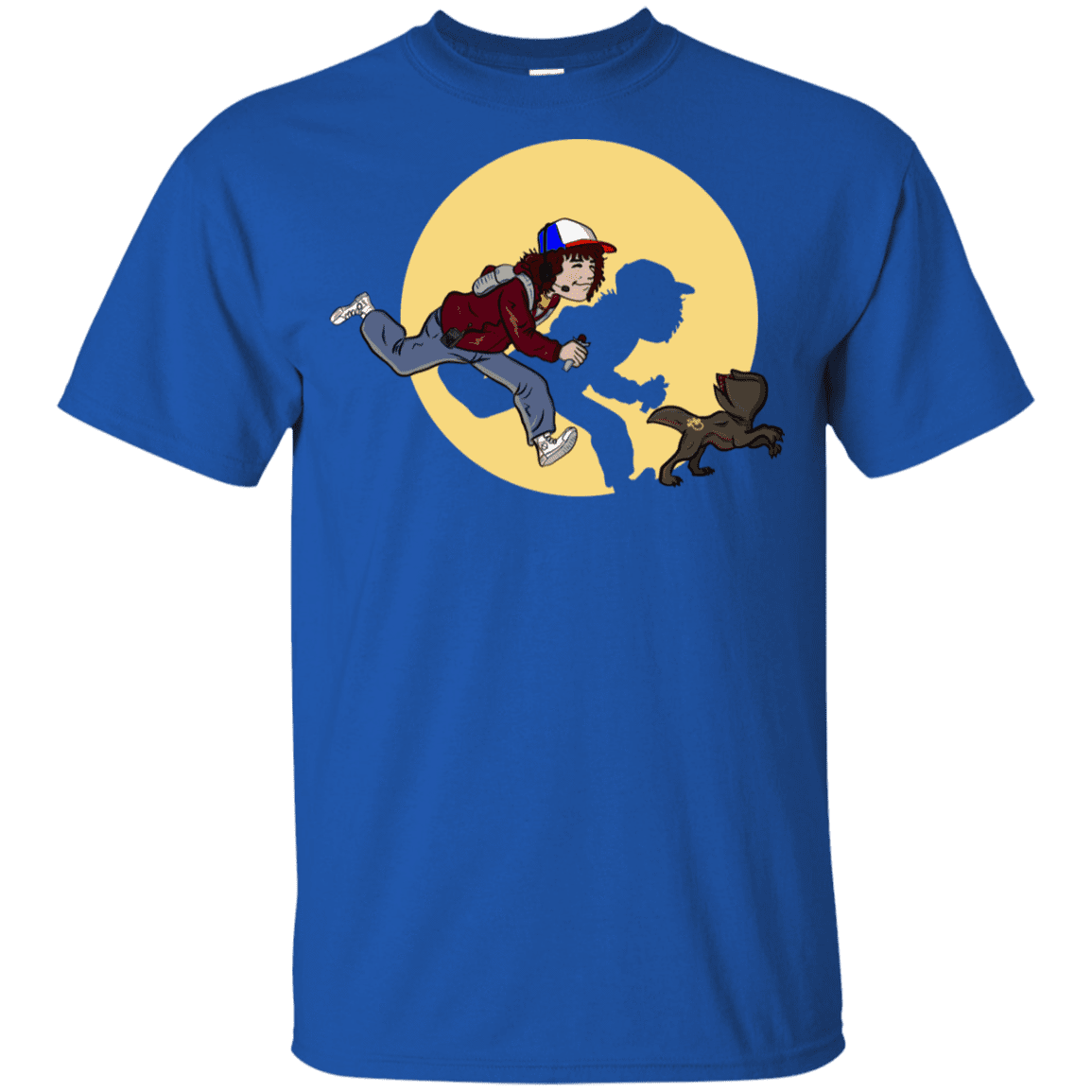 T-Shirts Royal / YXS The Adventures of Dustin Youth T-Shirt