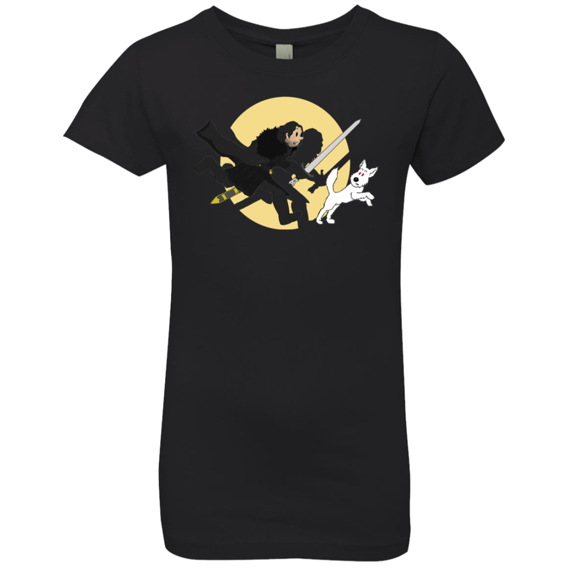 T-Shirts Black / YXS The Adventures of Jon Snow Girls Premium T-Shirt