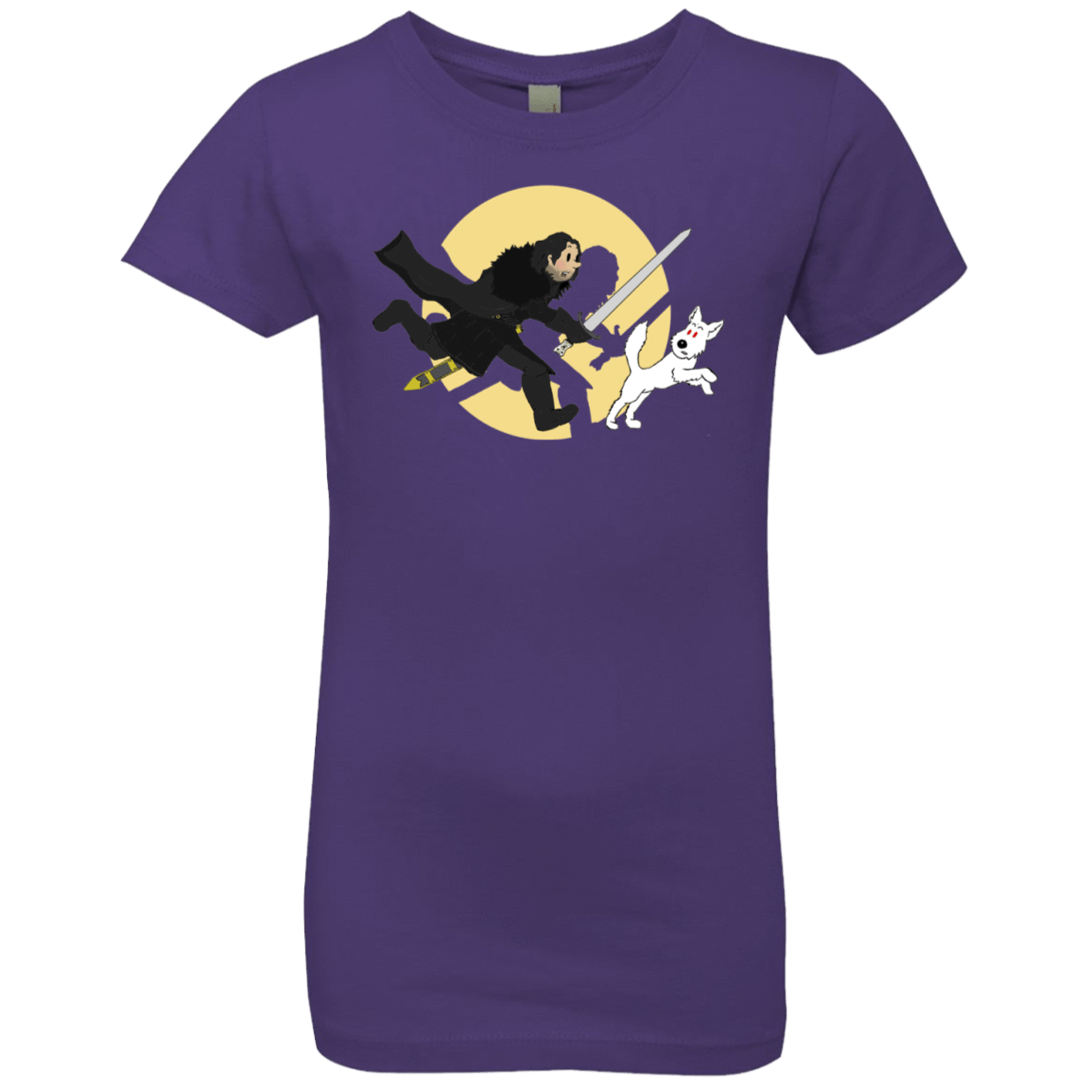 T-Shirts Purple Rush / YXS The Adventures of Jon Snow Girls Premium T-Shirt