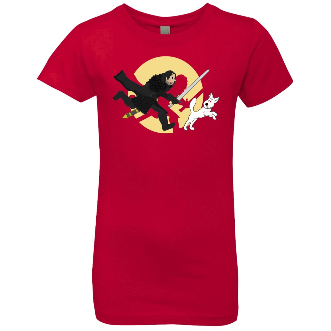T-Shirts Red / YXS The Adventures of Jon Snow Girls Premium T-Shirt