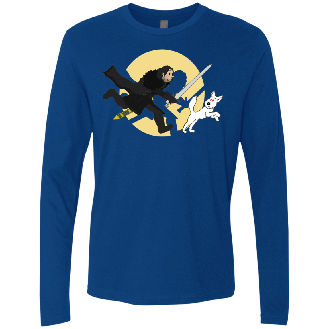 T-Shirts Royal / S The Adventures of Jon Snow Men's Premium Long Sleeve