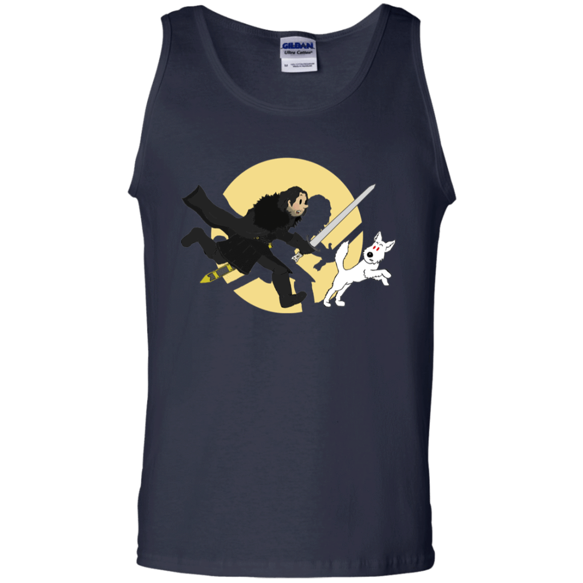 T-Shirts Navy / S The Adventures of Jon Snow Men's Tank Top