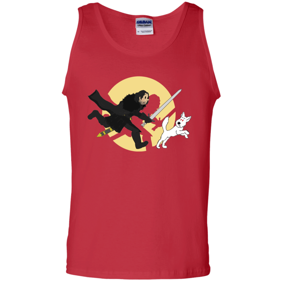 T-Shirts Red / S The Adventures of Jon Snow Men's Tank Top