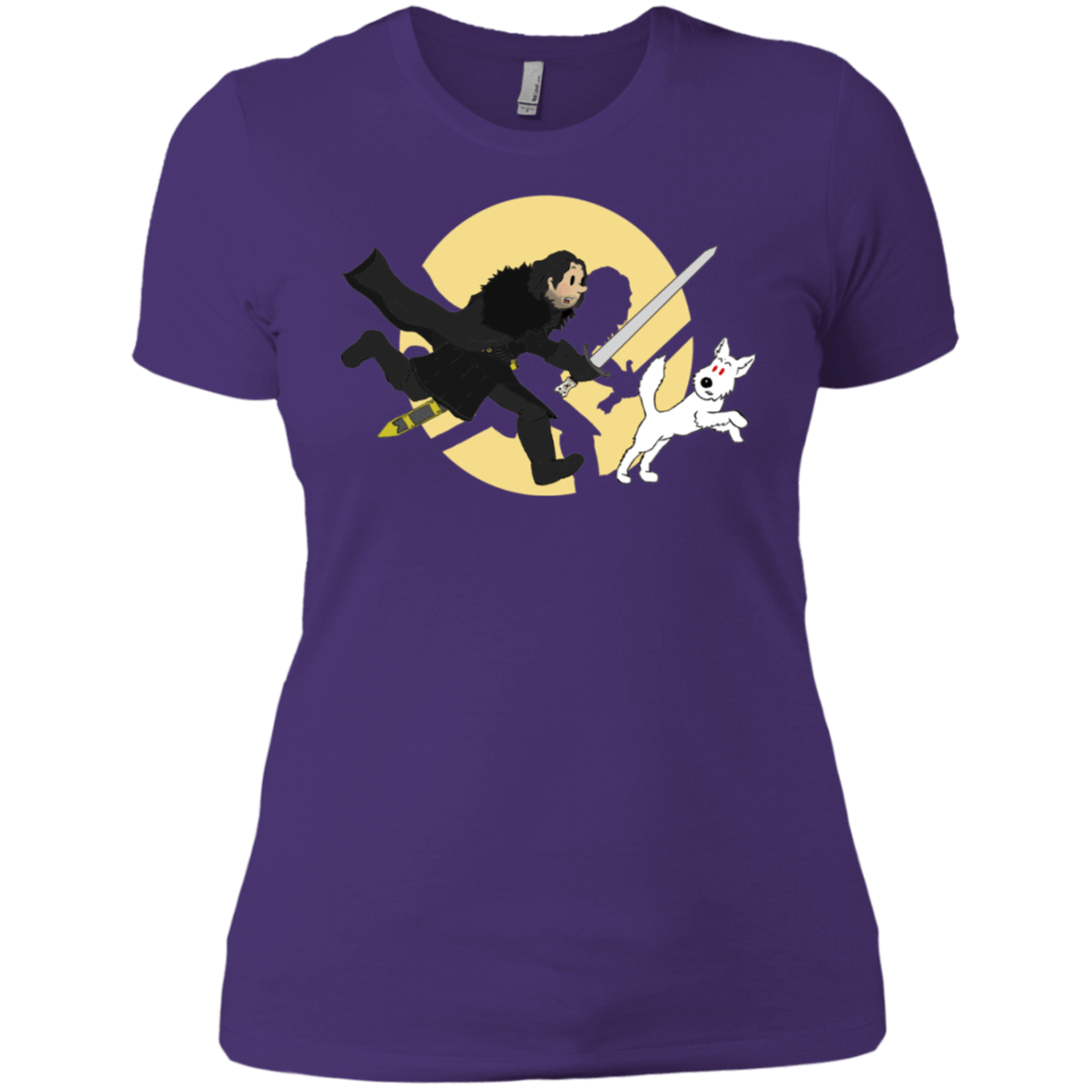 T-Shirts Purple Rush/ / X-Small The Adventures of Jon Snow Women's Premium T-Shirt