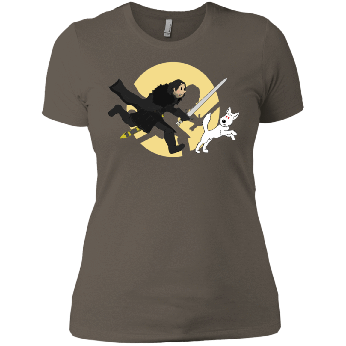 T-Shirts Warm Grey / X-Small The Adventures of Jon Snow Women's Premium T-Shirt