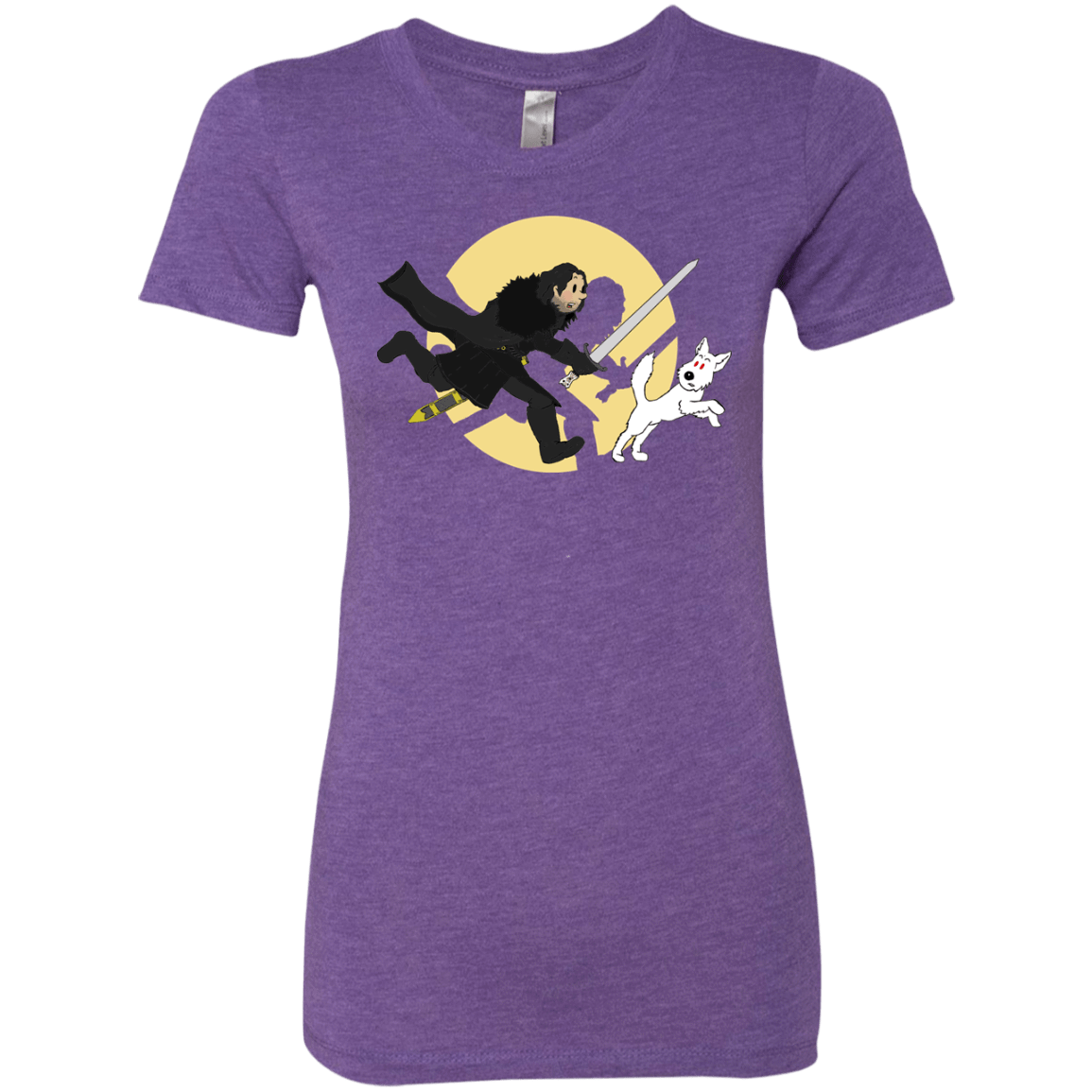 T-Shirts Purple Rush / S The Adventures of Jon Snow Women's Triblend T-Shirt