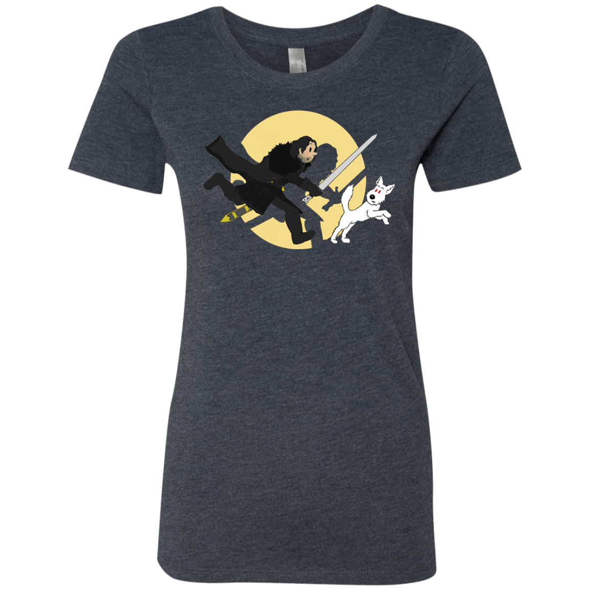 T-Shirts Vintage Navy / S The Adventures of Jon Snow Women's Triblend T-Shirt