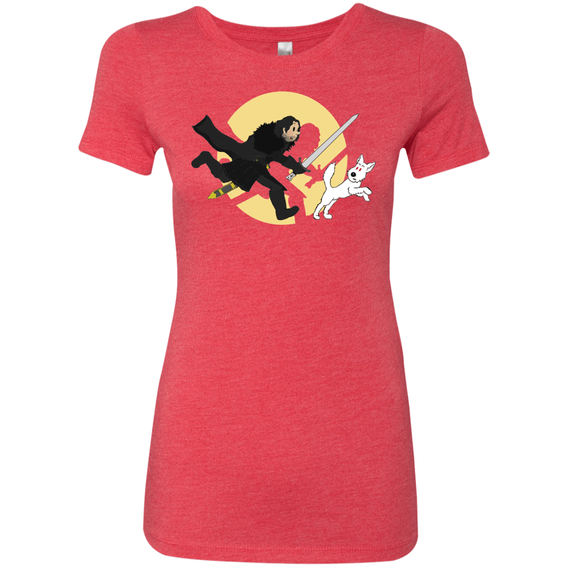 T-Shirts Vintage Red / S The Adventures of Jon Snow Women's Triblend T-Shirt