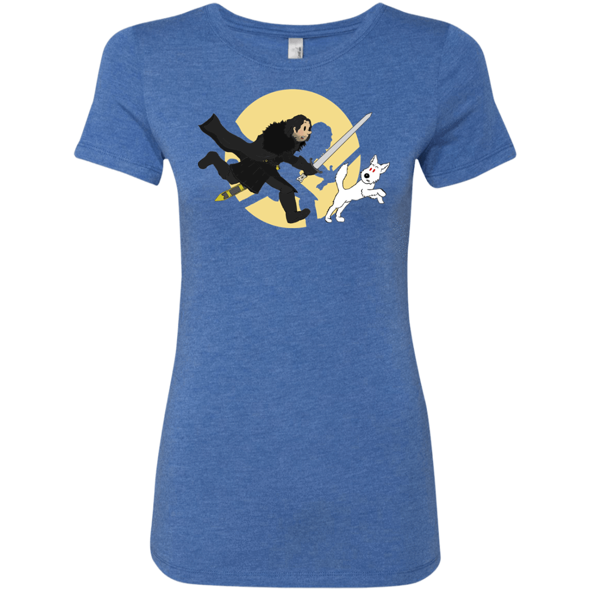 T-Shirts Vintage Royal / S The Adventures of Jon Snow Women's Triblend T-Shirt