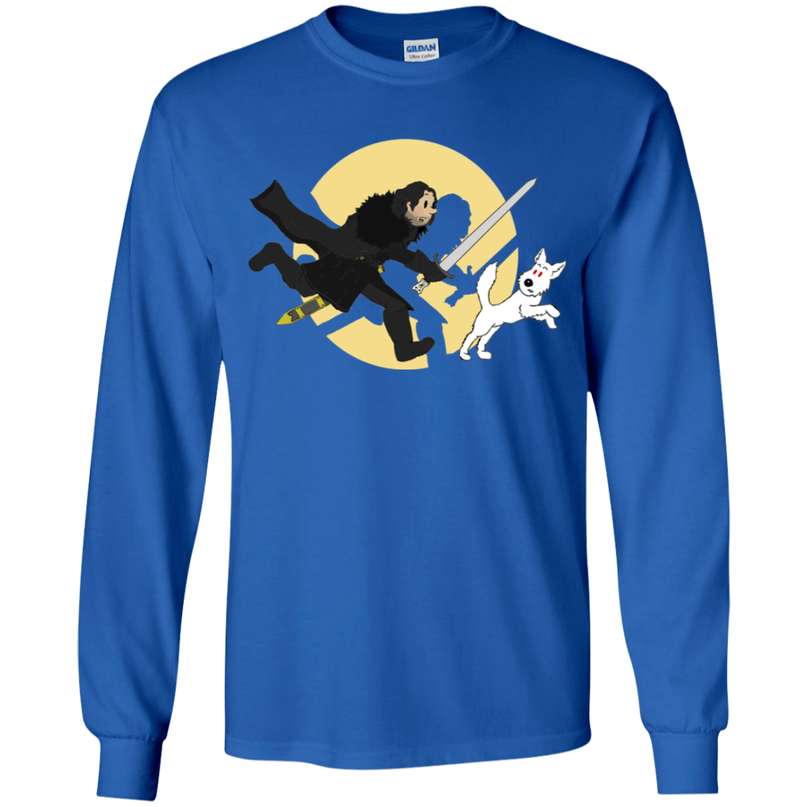 T-Shirts Royal / YS The Adventures of Jon Snow Youth Long Sleeve T-Shirt