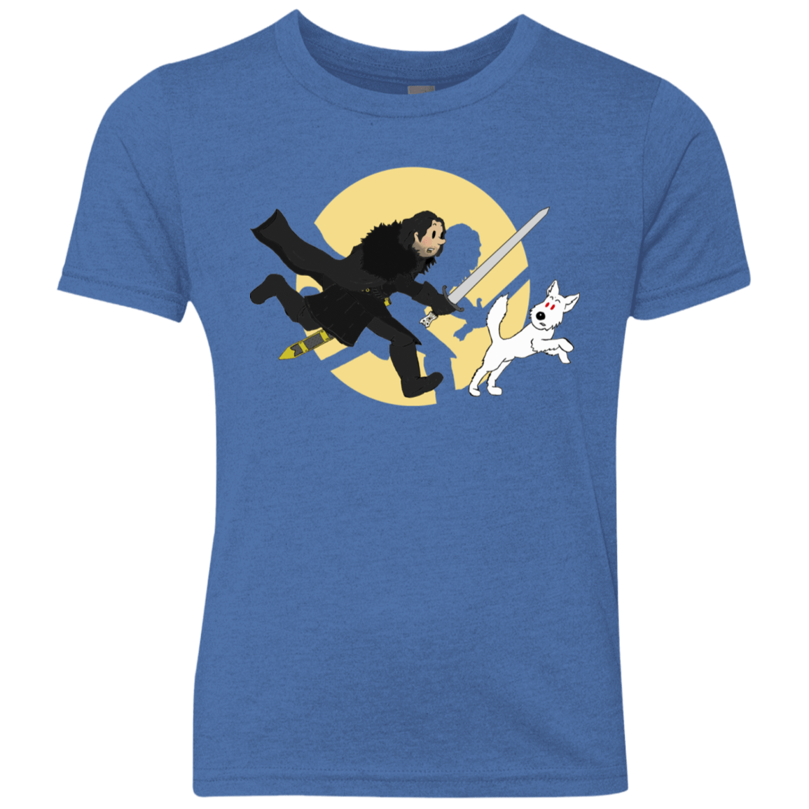 T-Shirts Vintage Royal / YXS The Adventures of Jon Snow Youth Triblend T-Shirt