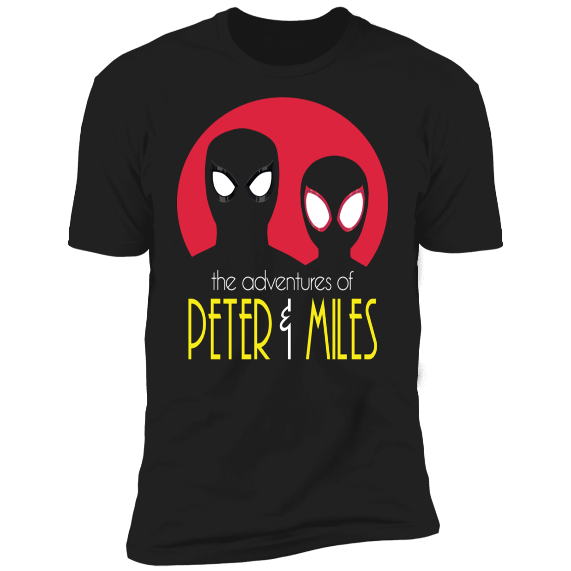 T-Shirts Black / X-Small The Adventures Of Peter & Miles Men's Premium T-Shirt