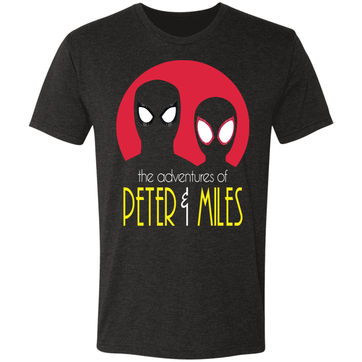 T-Shirts Vintage Black / S The Adventures Of Peter & Miles Men's Triblend T-Shirt