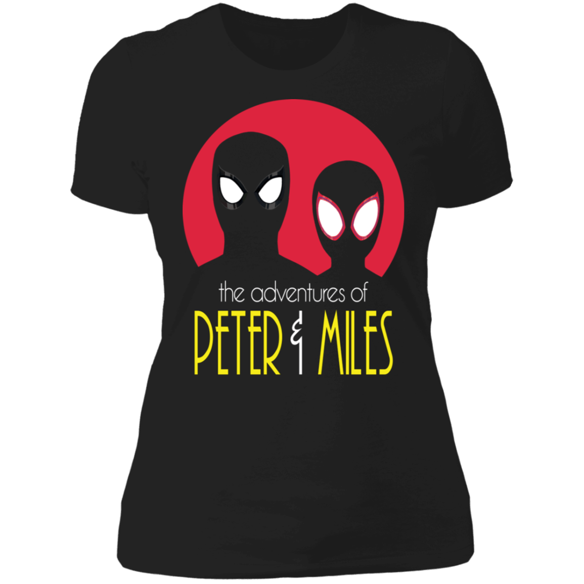 T-Shirts Black / X-Small The Adventures Of Peter & Miles Women's Premium T-Shirt