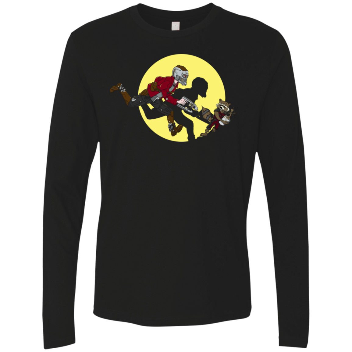 T-Shirts Black / S The Adventures of Star Lord Men's Premium Long Sleeve
