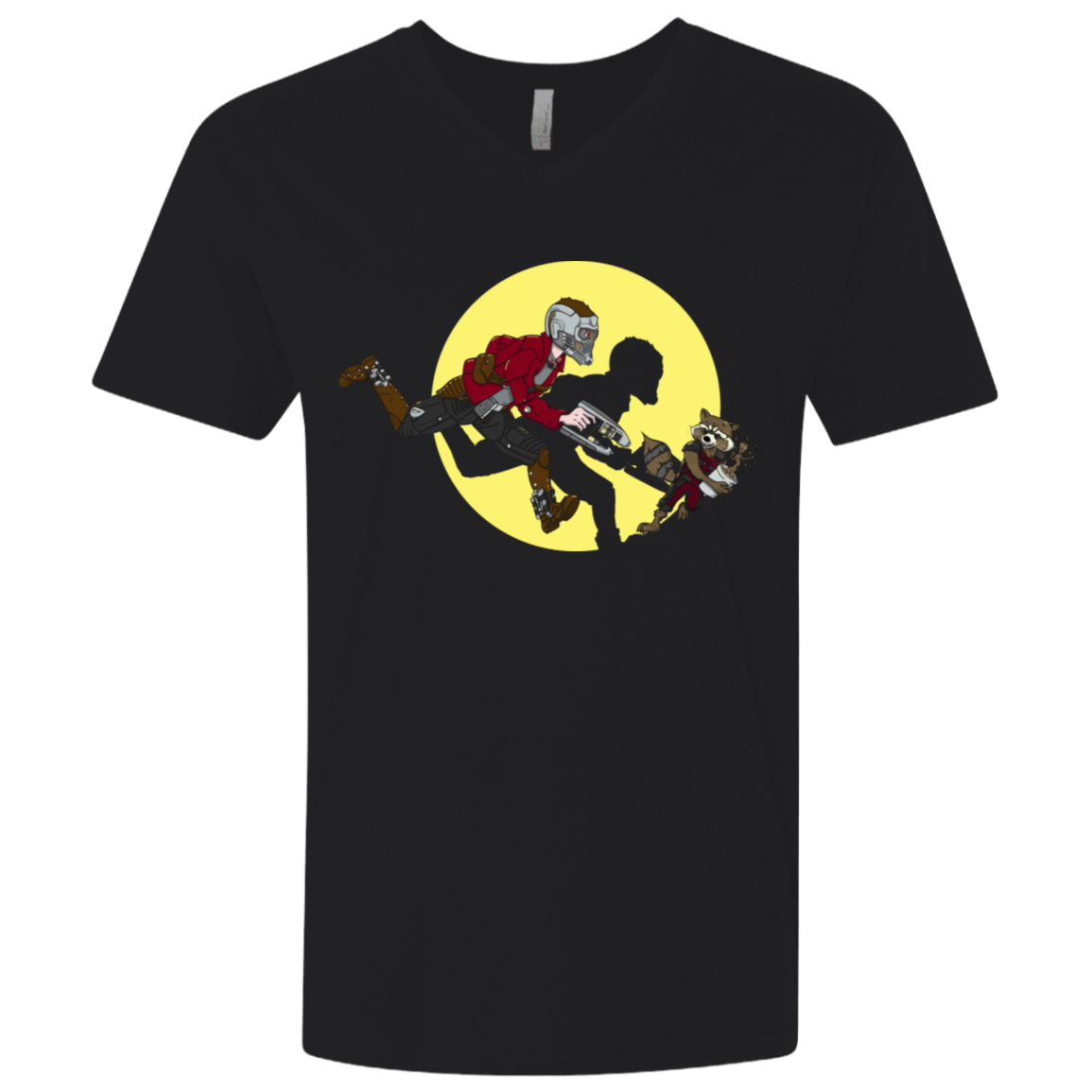 T-Shirts Black / X-Small The Adventures of Star Lord Men's Premium V-Neck