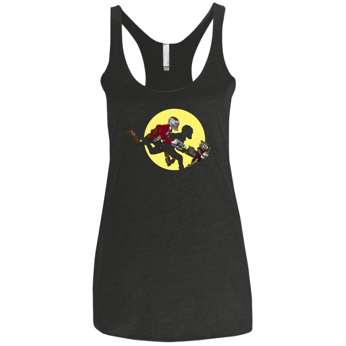 T-Shirts Vintage Black / X-Small The Adventures of Star Lord Women's Triblend Racerback Tank