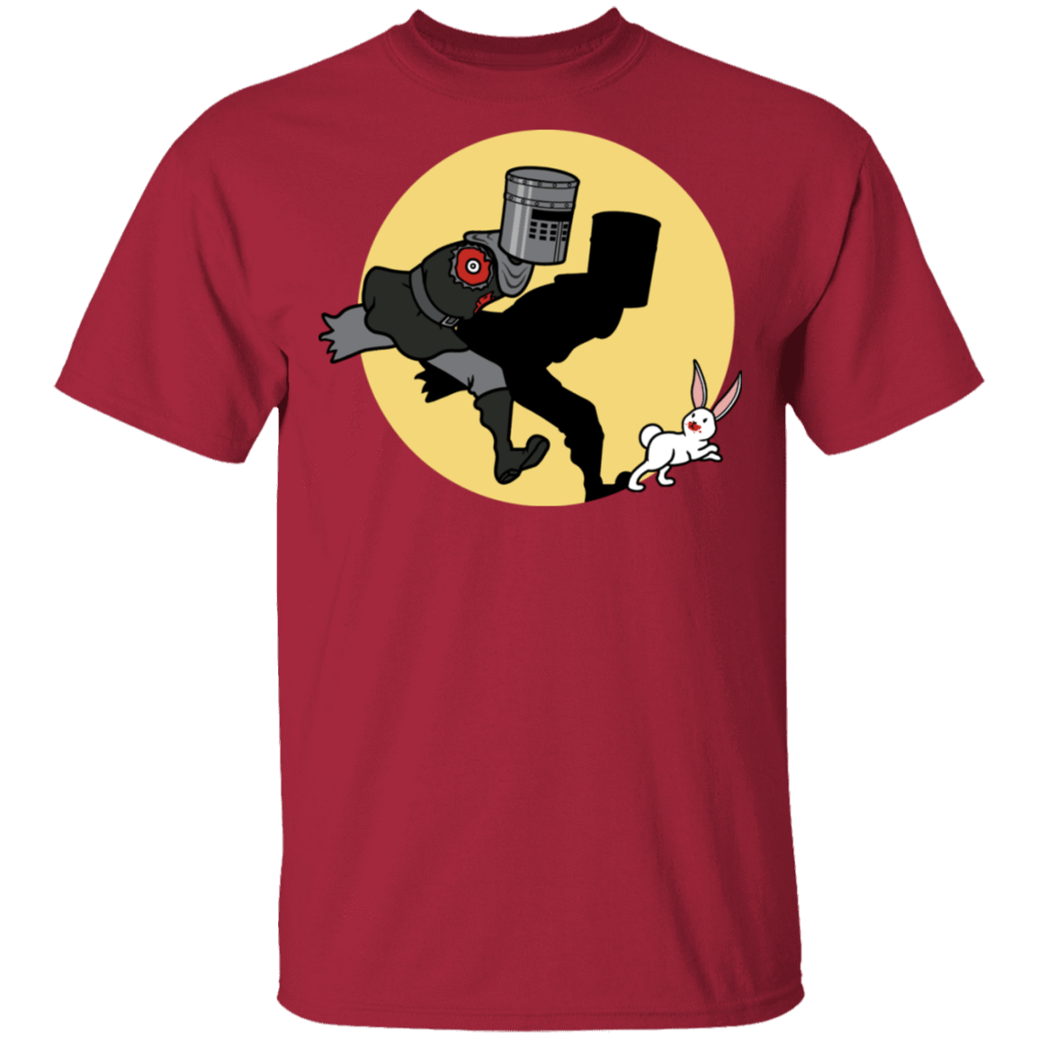 T-Shirts Cardinal / S The Adventures Of The Black Knight T-Shirt