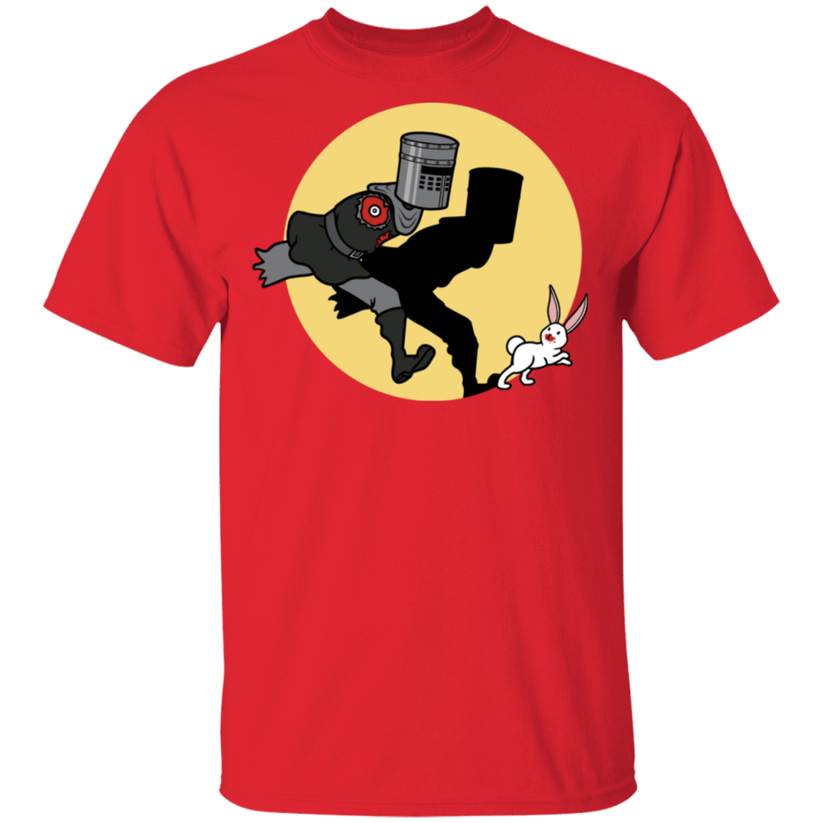 T-Shirts Red / S The Adventures Of The Black Knight T-Shirt