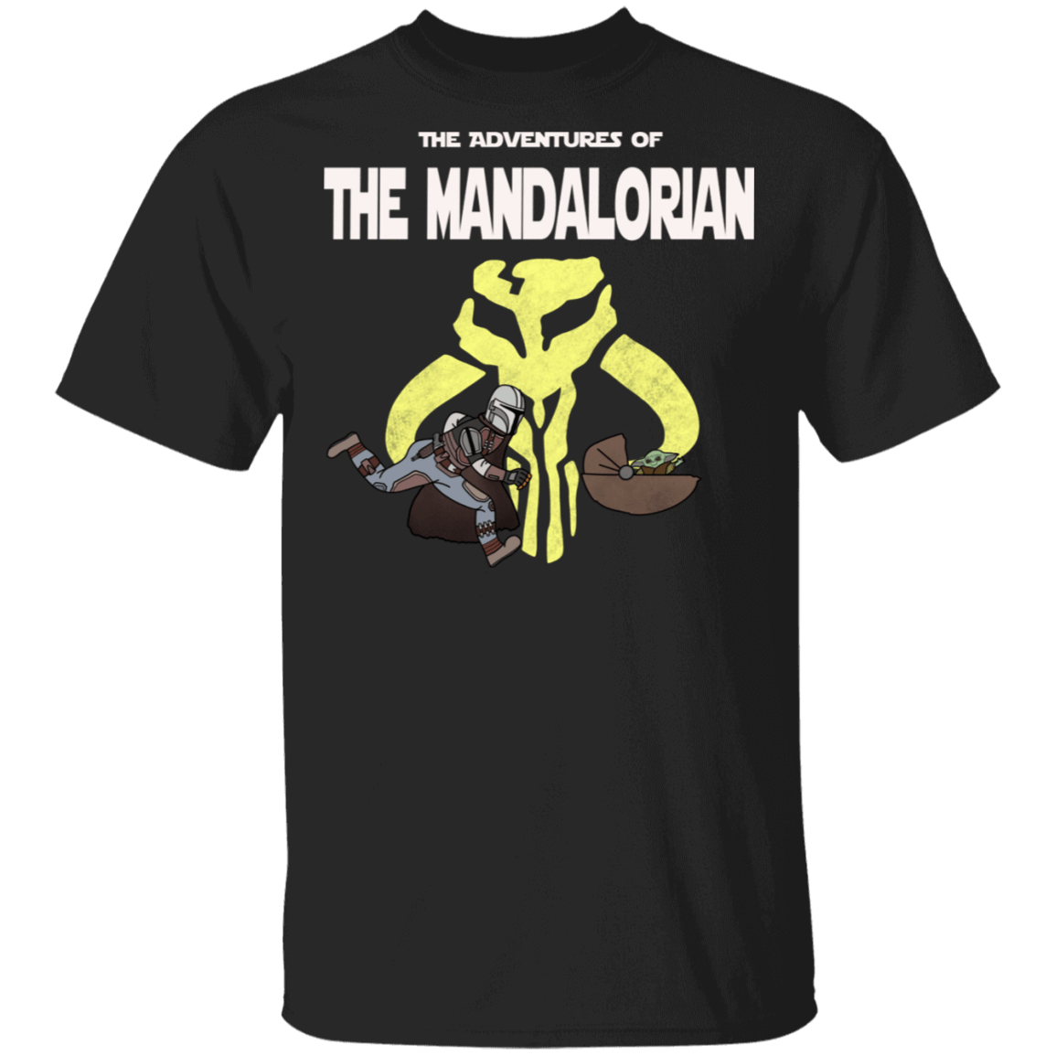 T-Shirts Black / S The Adventures Of The Mandalorian T-Shirt