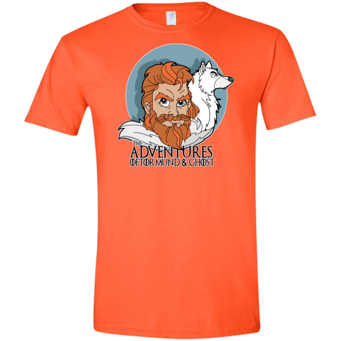 T-Shirts Orange / S The Adventures of Tormund and Ghost Men's Semi-Fitted Softstyle