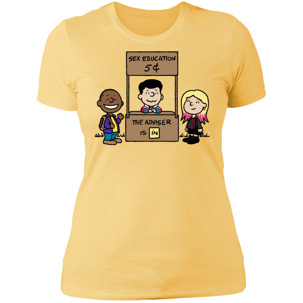 T-Shirts Banana Cream/ / S The Adviser Women's Premium T-Shirt