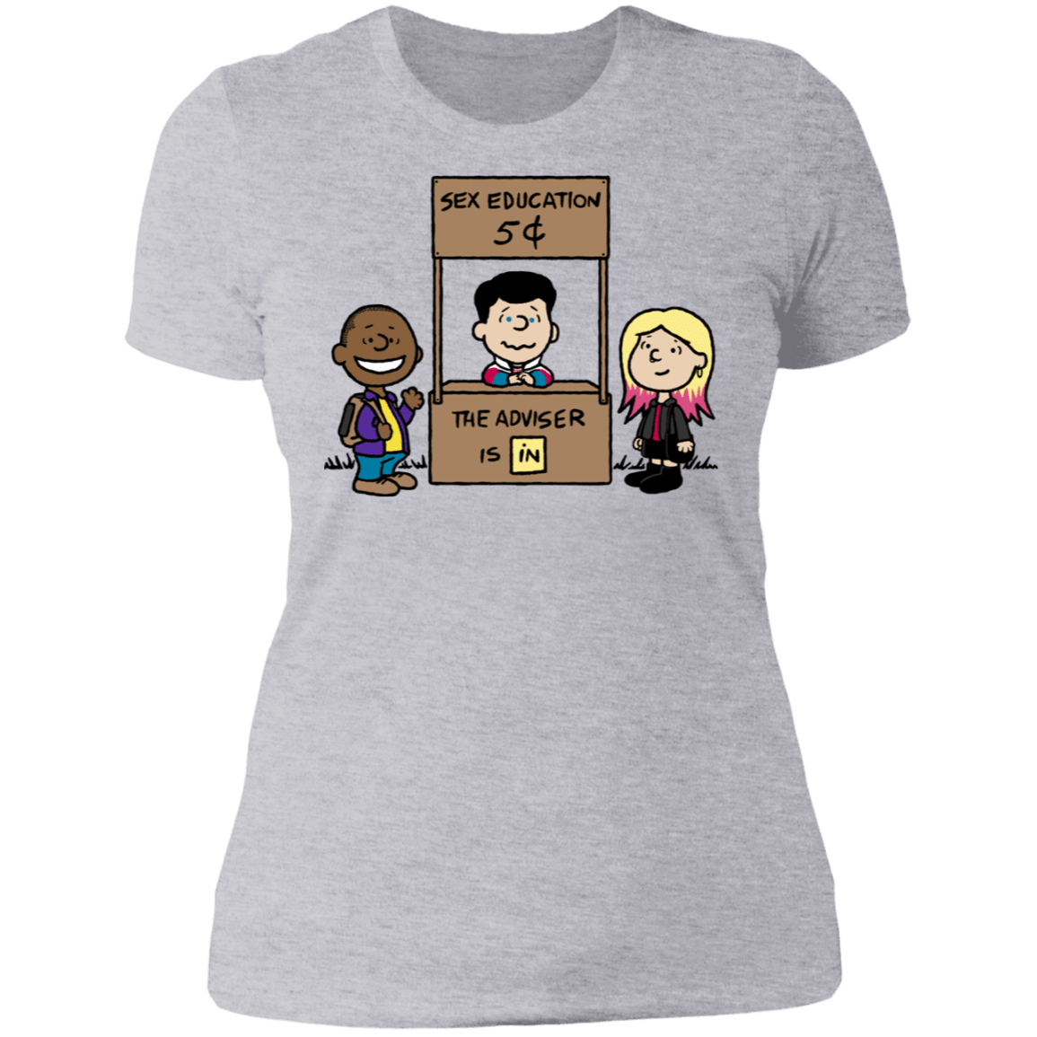 T-Shirts Heather Grey / S The Adviser Women's Premium T-Shirt