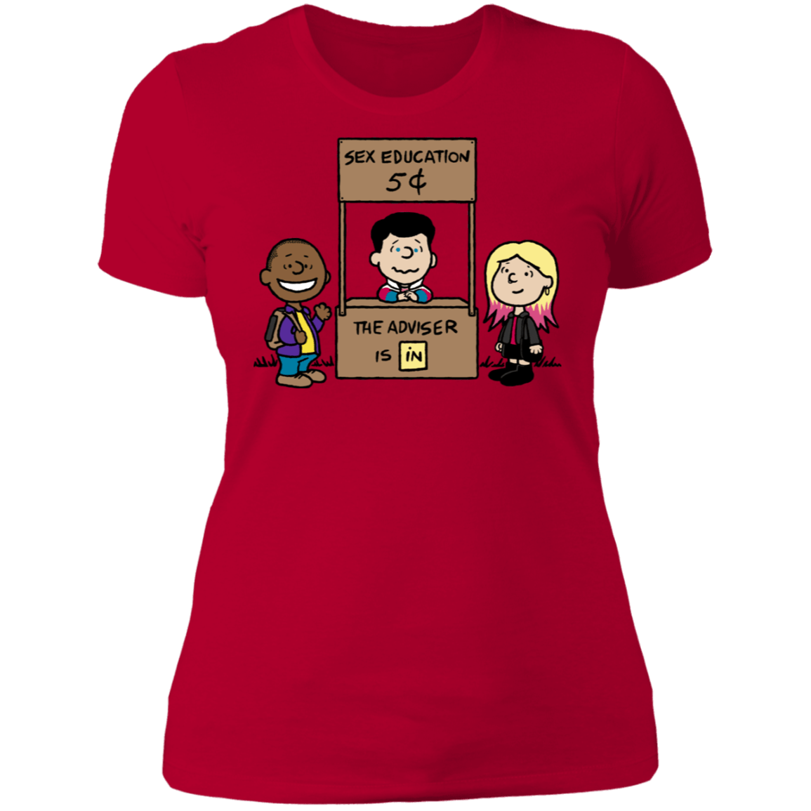 T-Shirts Red / S The Adviser Women's Premium T-Shirt