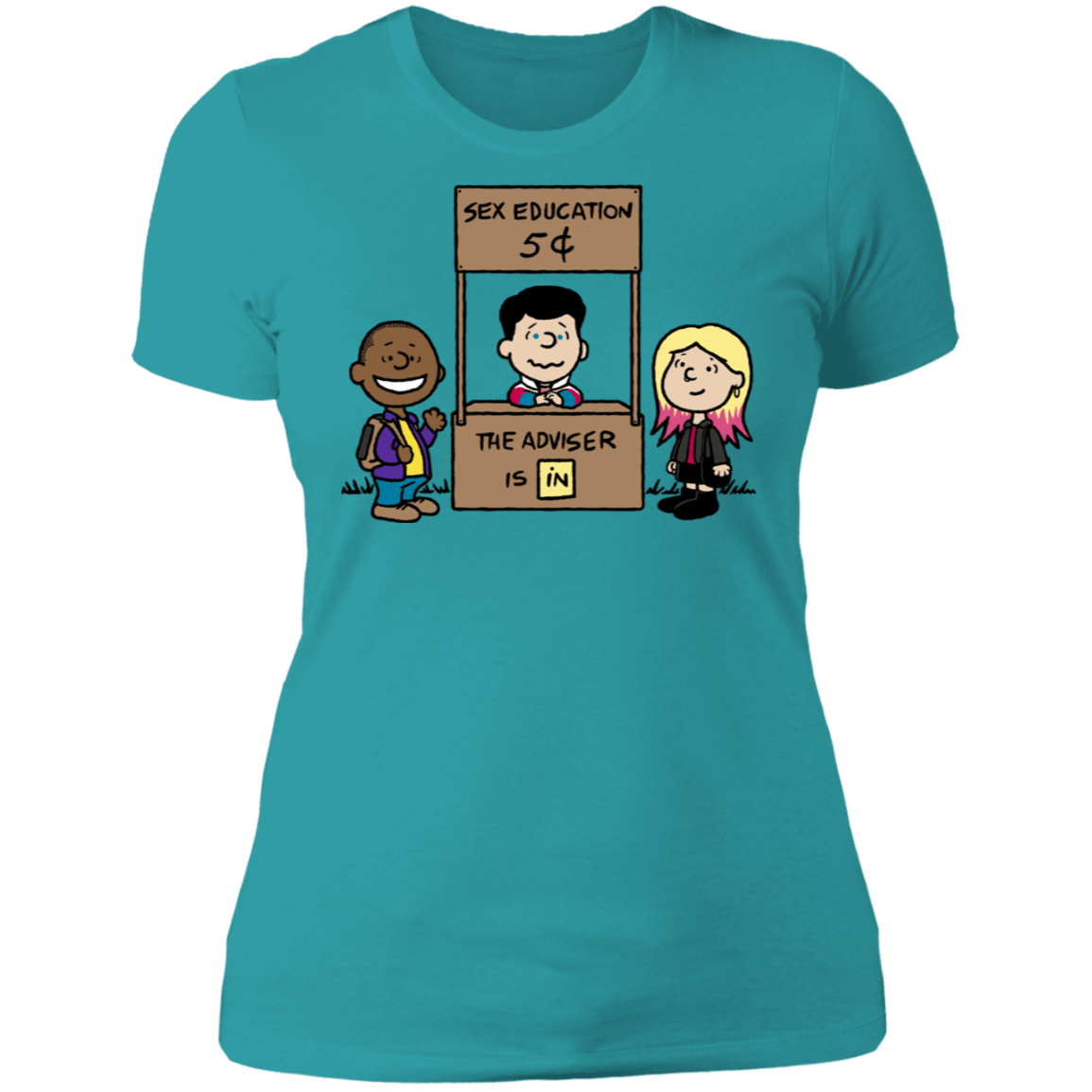 T-Shirts Tahiti Blue / S The Adviser Women's Premium T-Shirt