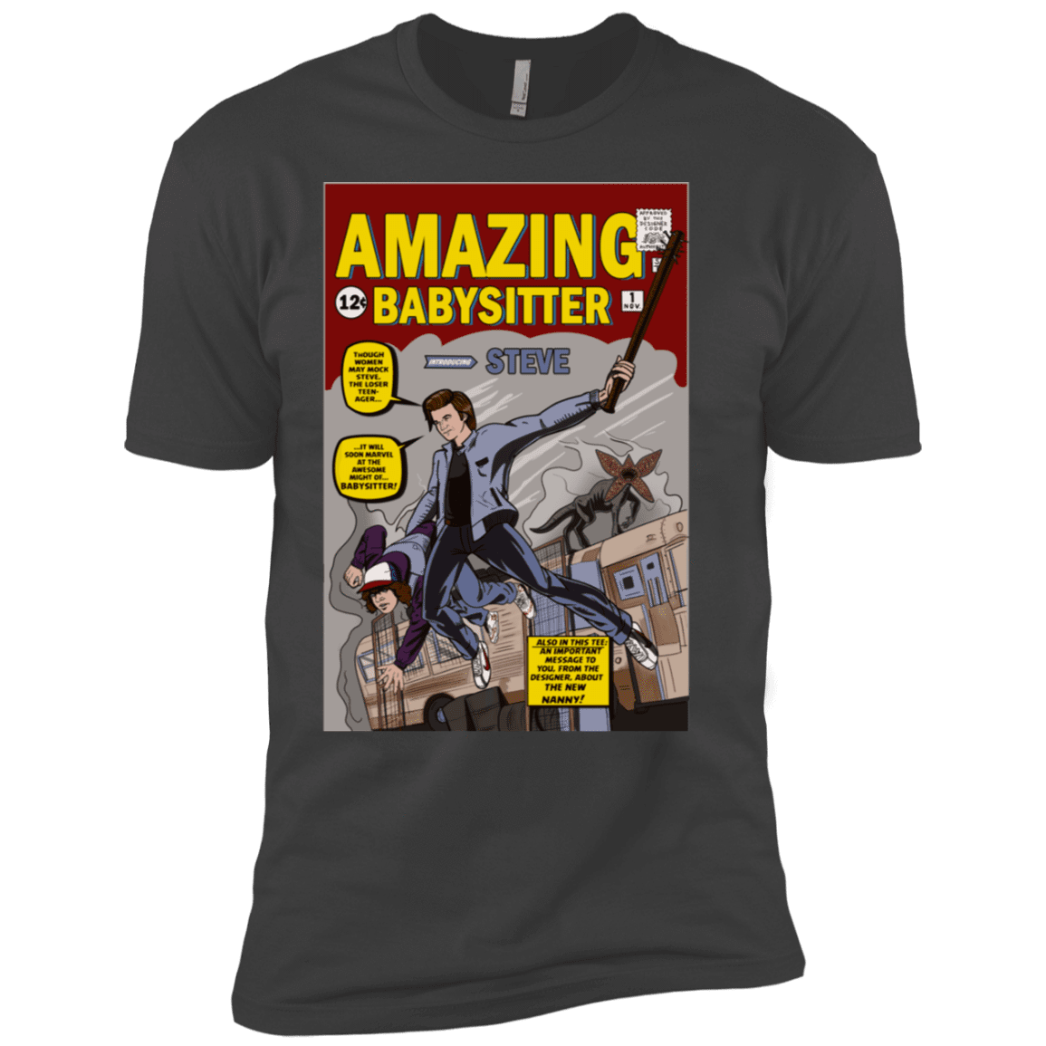 T-Shirts Heavy Metal / YXS The Amazing Babysitter Boys Premium T-Shirt