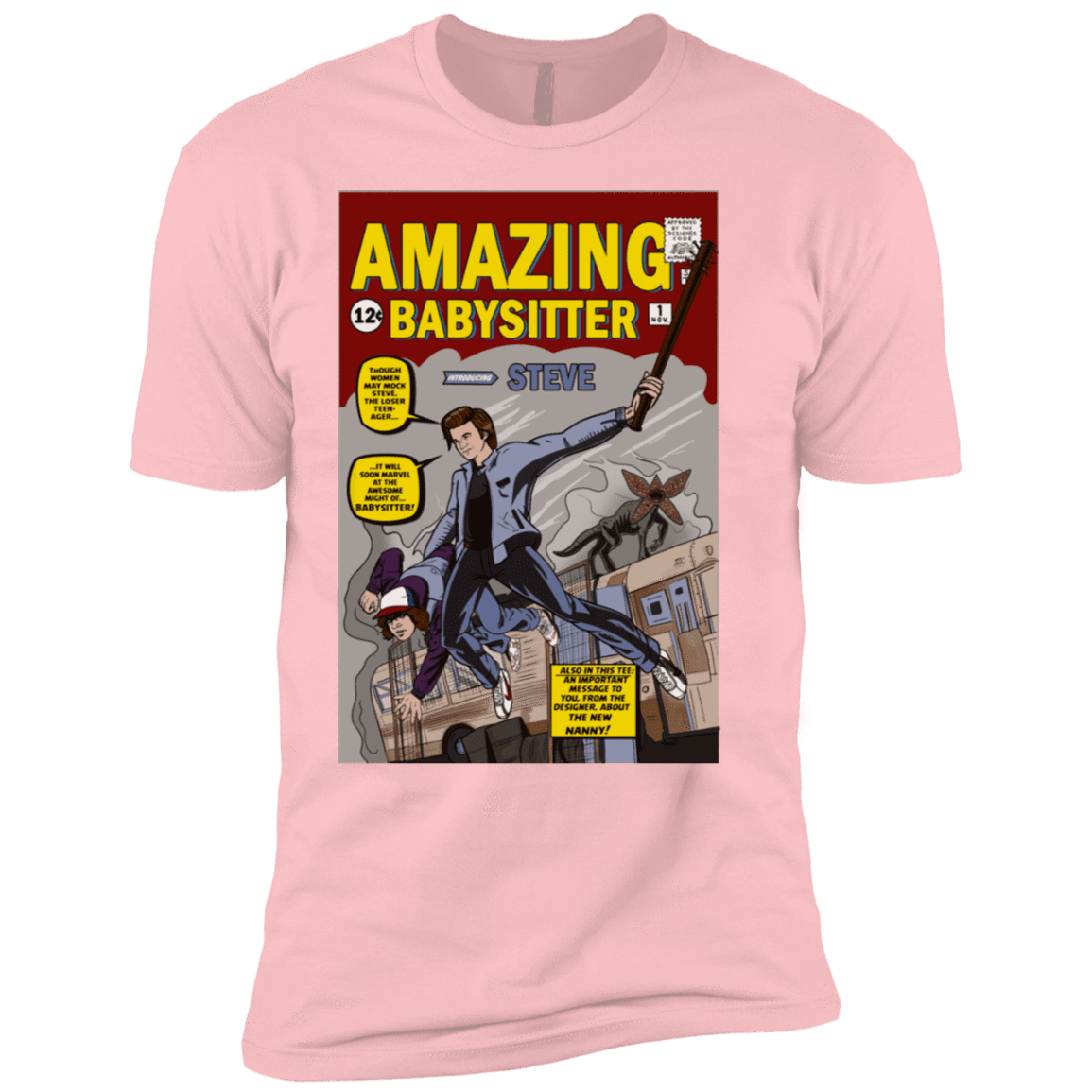 T-Shirts Light Pink / YXS The Amazing Babysitter Boys Premium T-Shirt
