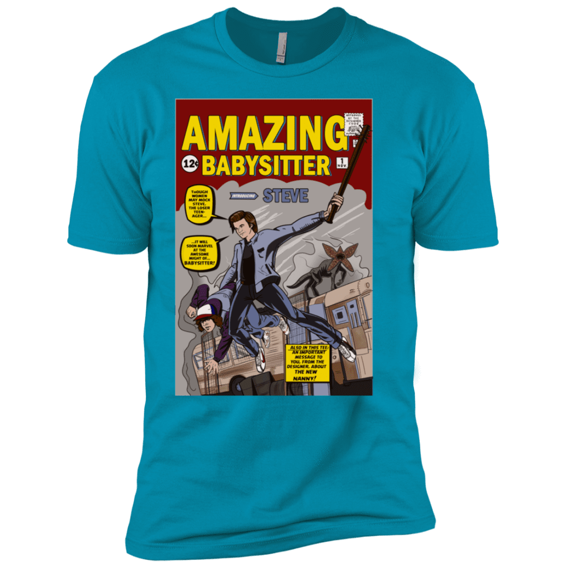 T-Shirts Turquoise / YXS The Amazing Babysitter Boys Premium T-Shirt