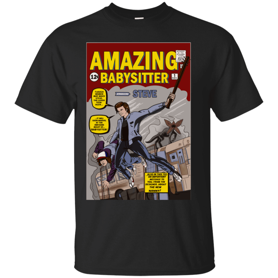 T-Shirts Black / S The Amazing Babysitter T-Shirt