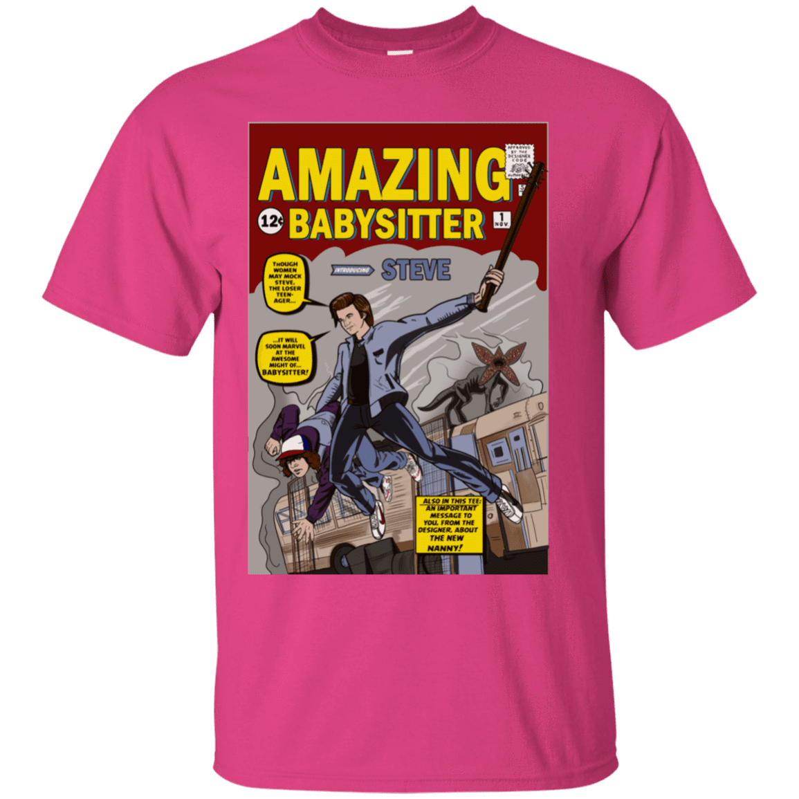 T-Shirts Heliconia / S The Amazing Babysitter T-Shirt