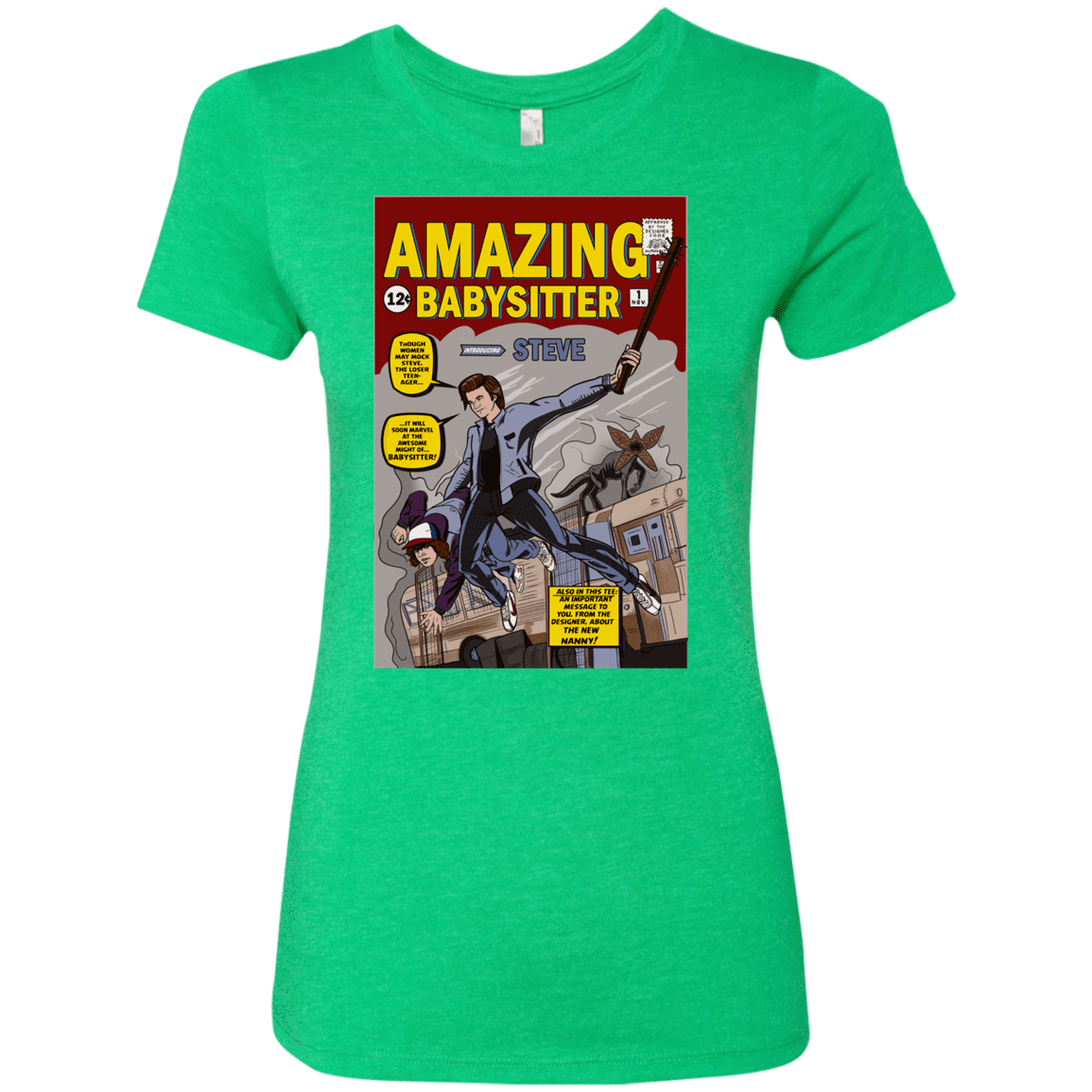 T-Shirts Envy / S The Amazing Babysitter Women's Triblend T-Shirt