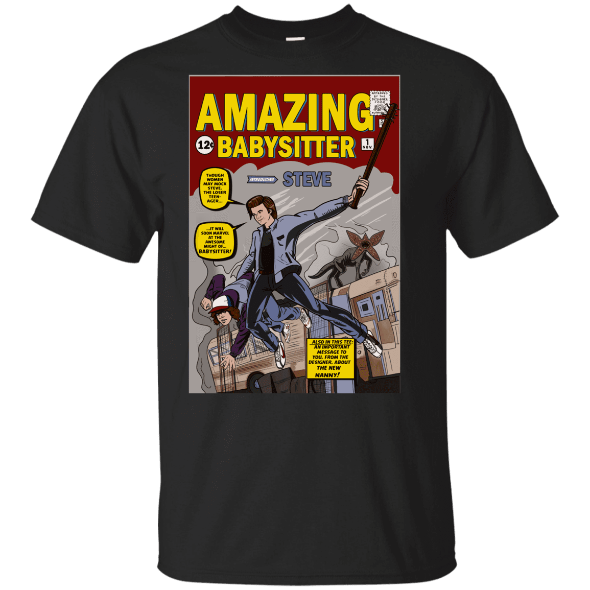 T-Shirts Black / YXS The Amazing Babysitter Youth T-Shirt