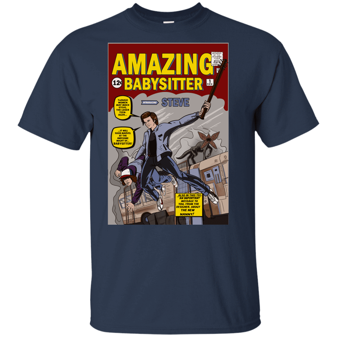 T-Shirts Navy / YXS The Amazing Babysitter Youth T-Shirt